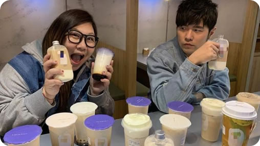 明星也爱喝庄屿茶，盘点那些爱喝奶茶的大明星!